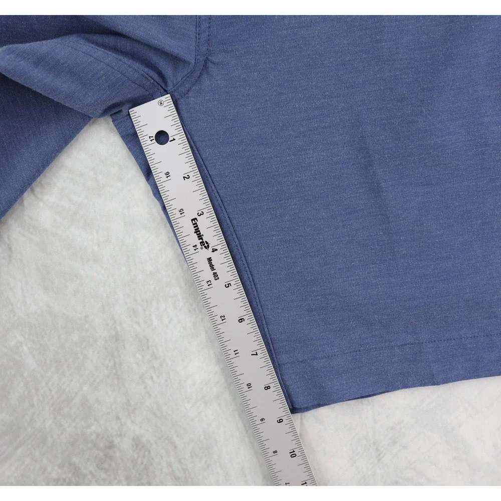 Faherty All Day Shorts Mens‎ 42 Blue Hybrid Quick Dry Stretch Boardshorts